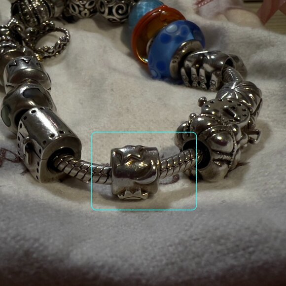 💖 Authentic Pandora charm - Sun, Moon, & Stara - Picture 1 of 1
